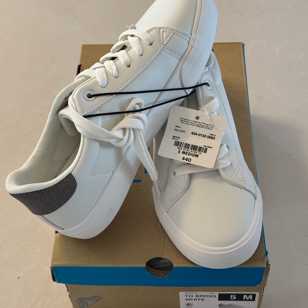 Kids White Sneakers